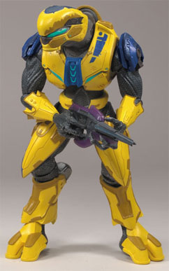 McFarlane Toys - Halo 3 Series 7 Yellow Elite Flight