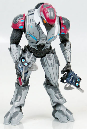 Halo 3 Series 8 Silver Elite Ascetic action figure toy