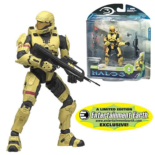 McFarlane Toys - Halo 3 EE Exclusive Pale Yellow ODST action figure toy