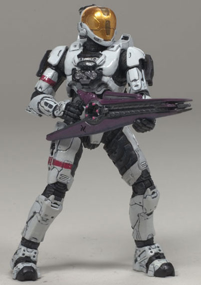 McFarlane Toys - Halo 3 Series 2 White Spartan EVA action figure toy