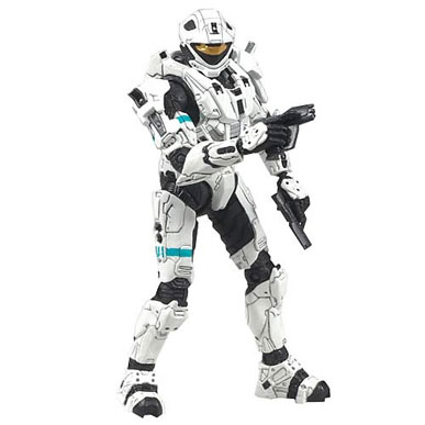 Halo 3 Series 6 - White Spartan Recon Soldier