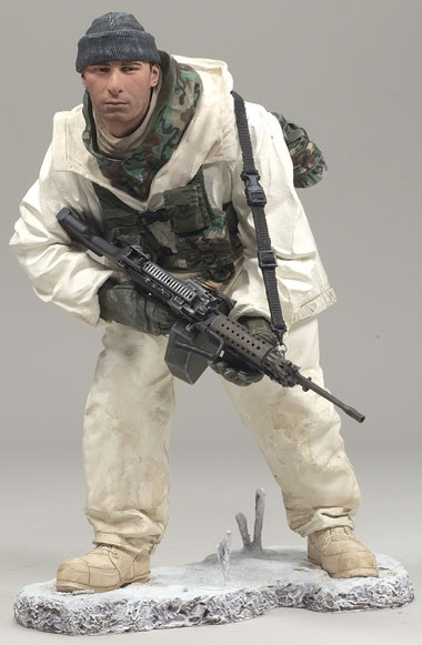 McFarlane Military Series 7 Army Ranger Arctic Operations action figure toy