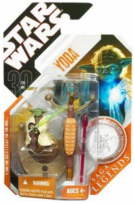 Star Wars Saga Legends Yoda Action Figure