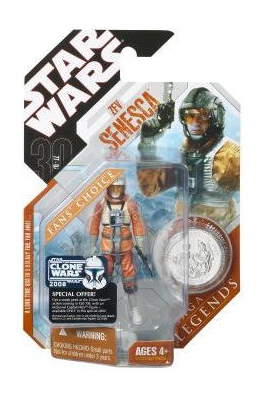 Star Wars Saga Legends Zev Senesca Action Figure