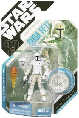 30th Anniversary Star Wars McQuarrie Concept Boba Fett Action Figure